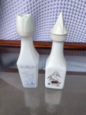 Vintage Cheri-Suisse and Vandermint Liquor bottles.